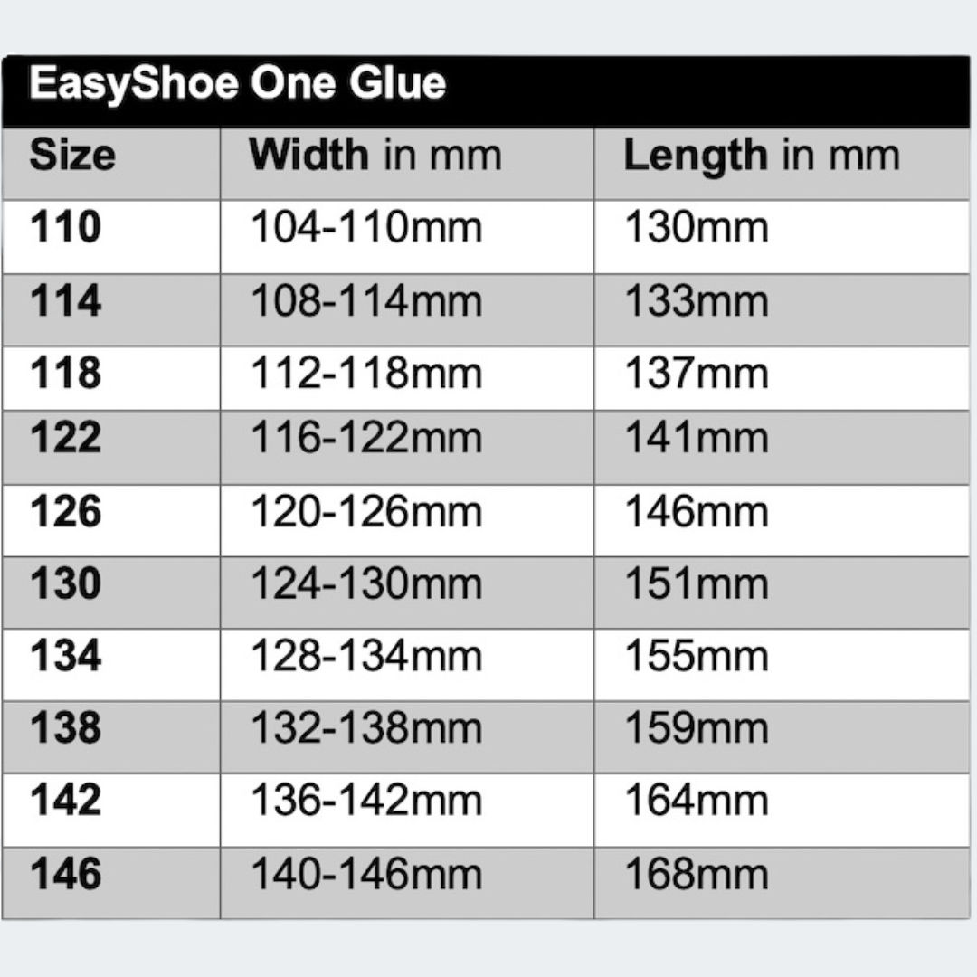 EasyShoe One Mushroom Cuff - Pair *New*