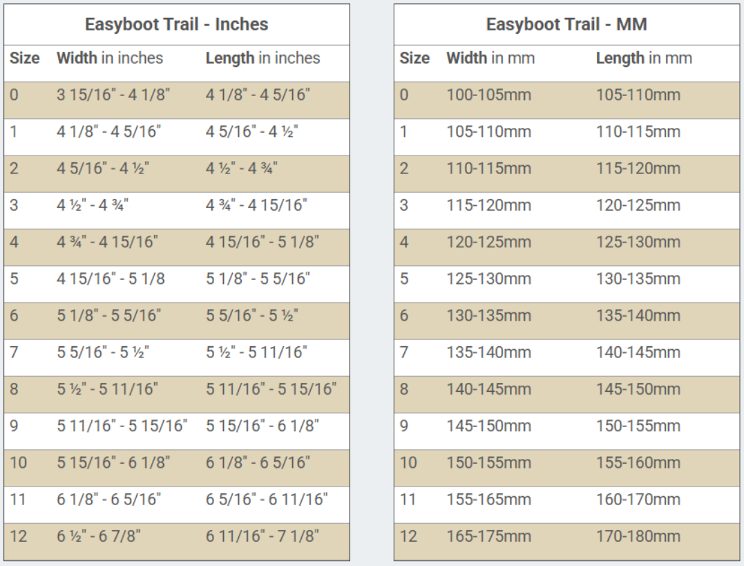 Easyboot Trail - Single Boot *Special Order*