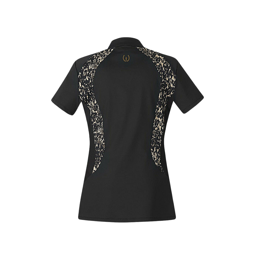 Kerrits Close Contact Riding Shirt in Black Colour Back View