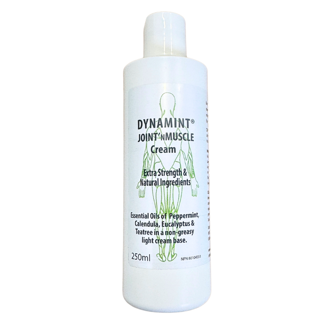Dynamint Muscle Balm for People in 250mL Front View