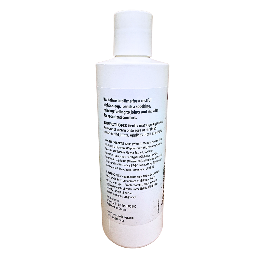 Dynamint Muscle Balm for People in 250mL Label View