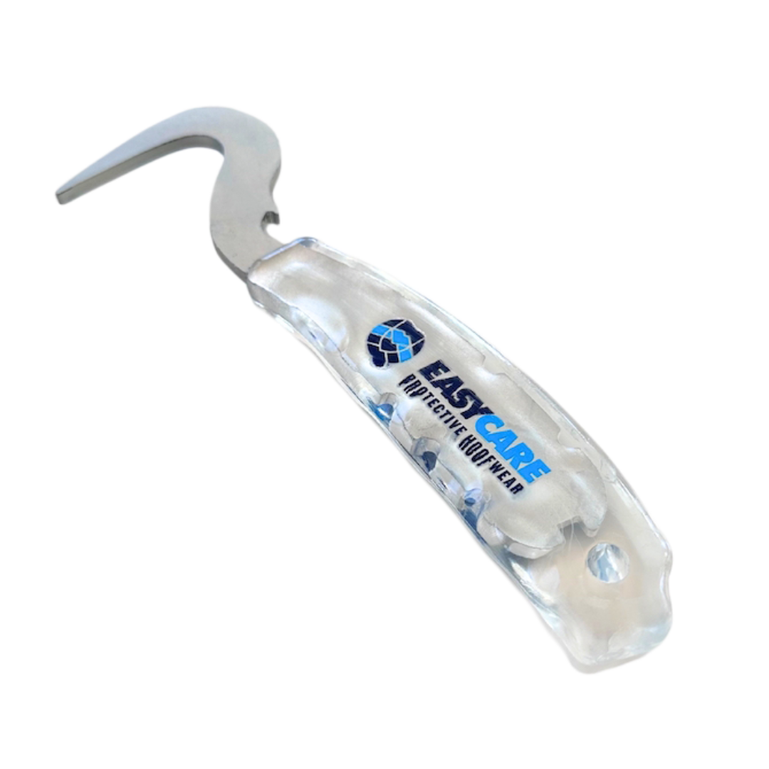 EasyCare Hoof Pick with Bottle Opener Angle View