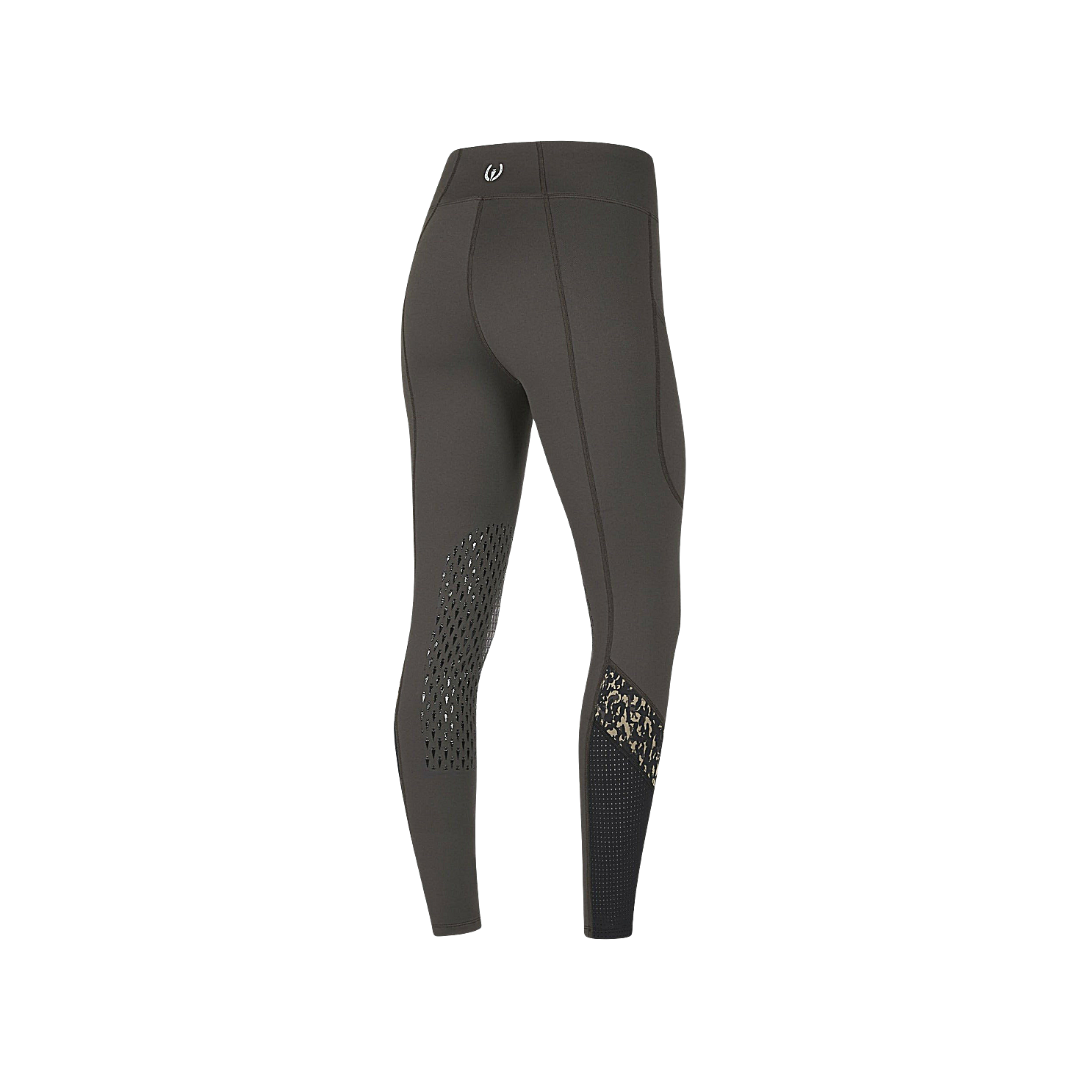 Kerrits Freestyle Knee Patch Pocket Tight Walnut Back View