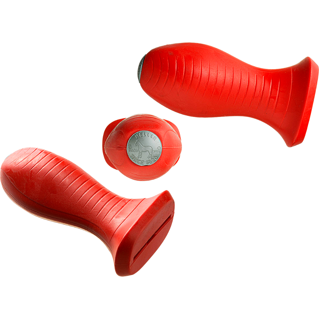 Heller Grip Rasp Handle in Red