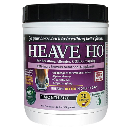 Heave Ho - For Improving Breathing  in 30 Day Sugar Free Apple Flavor