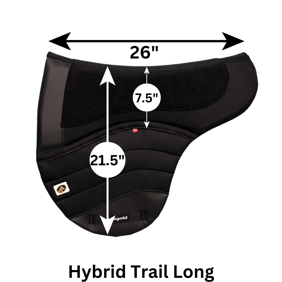 Hybrid Trail Ecogold Saddle Pad *New*