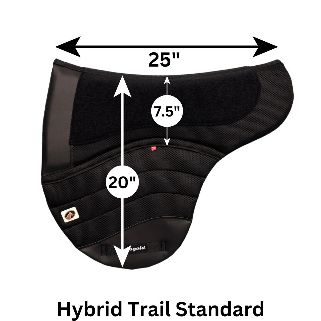 Hybrid Trail Ecogold Saddle Pad *New*