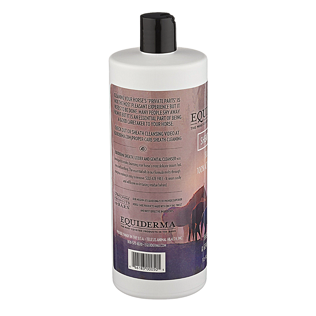 Equiderma Horse Sheath/Udder Cleaner 32oz Information