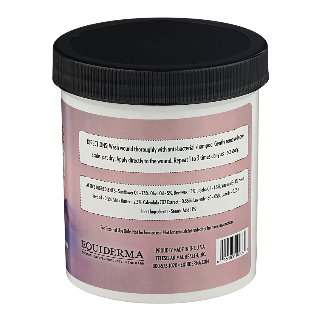 Equiderma Wound Ointment - 16oz Black