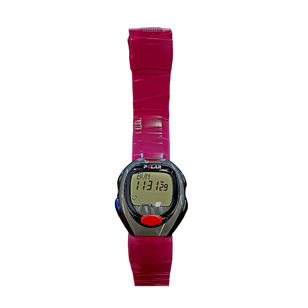 Polar Handheld Heart Rate Monitor in Burgundy