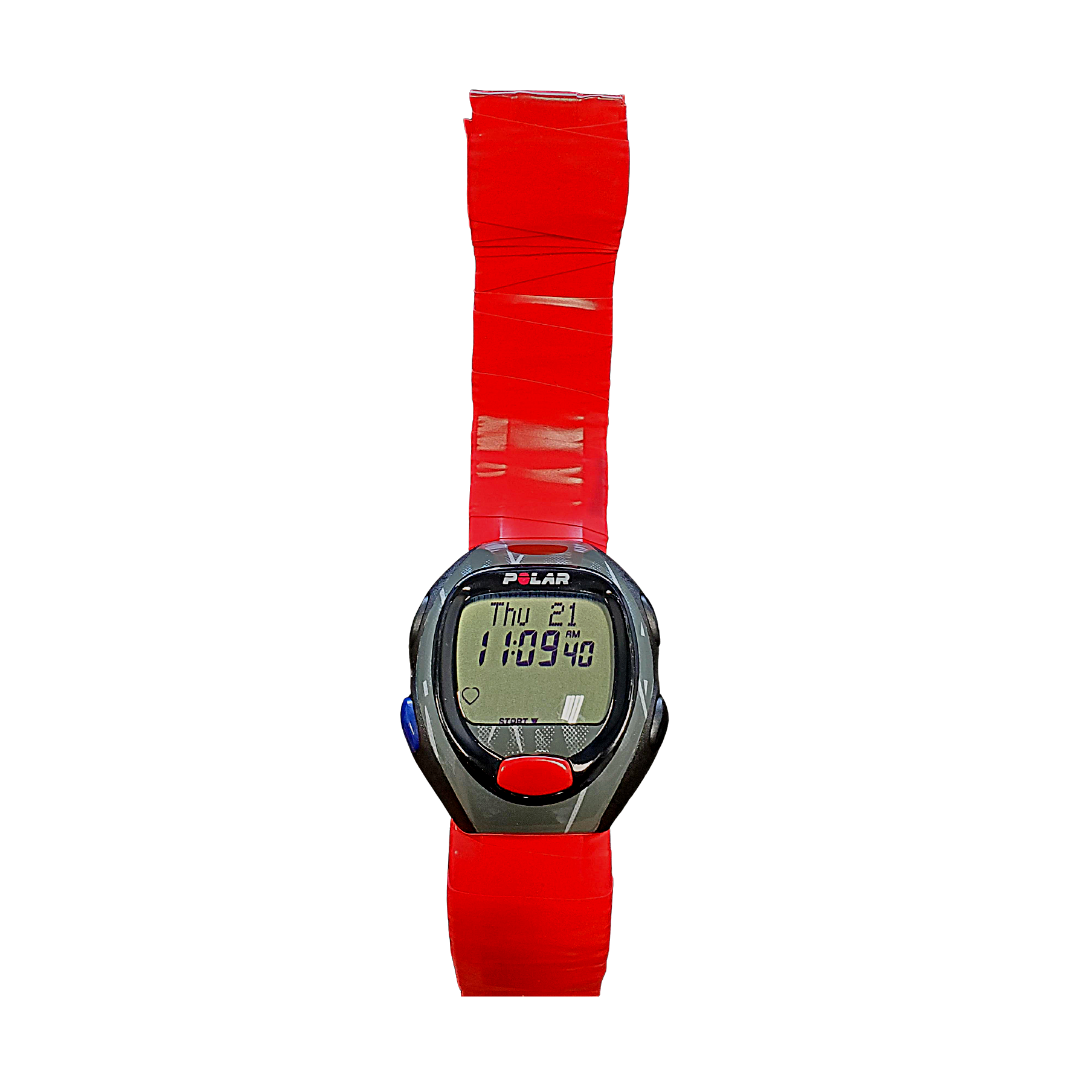 Polar Handheld Heart Rate Monitor in Red