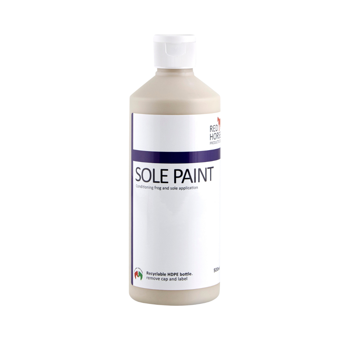 Red Horse - Sole Paint Hoof Care Light Gray