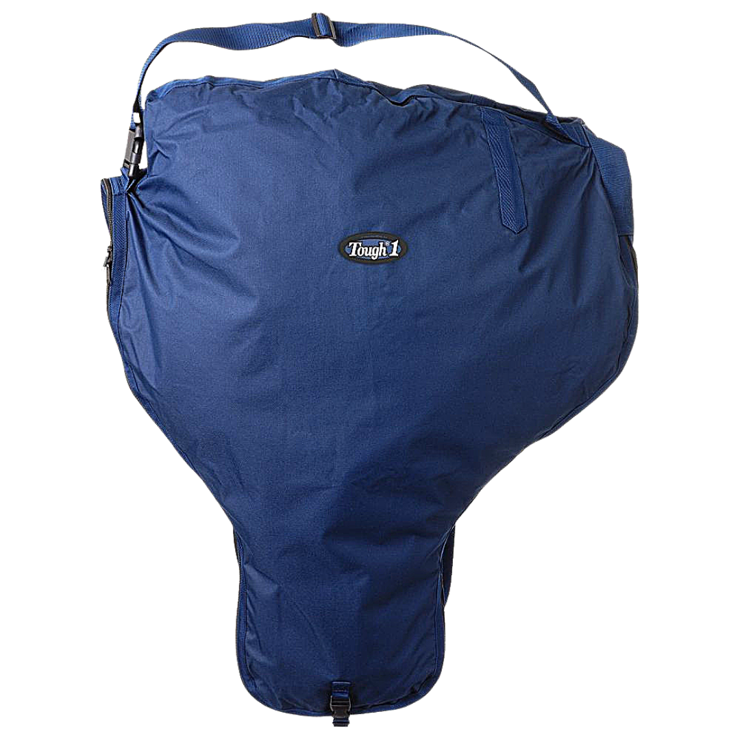 Tough1 Nylon Western Saddle Carrier in Navy Blue