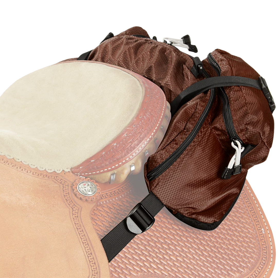 Western Cantle Slim Stowaway Stowaway Tan