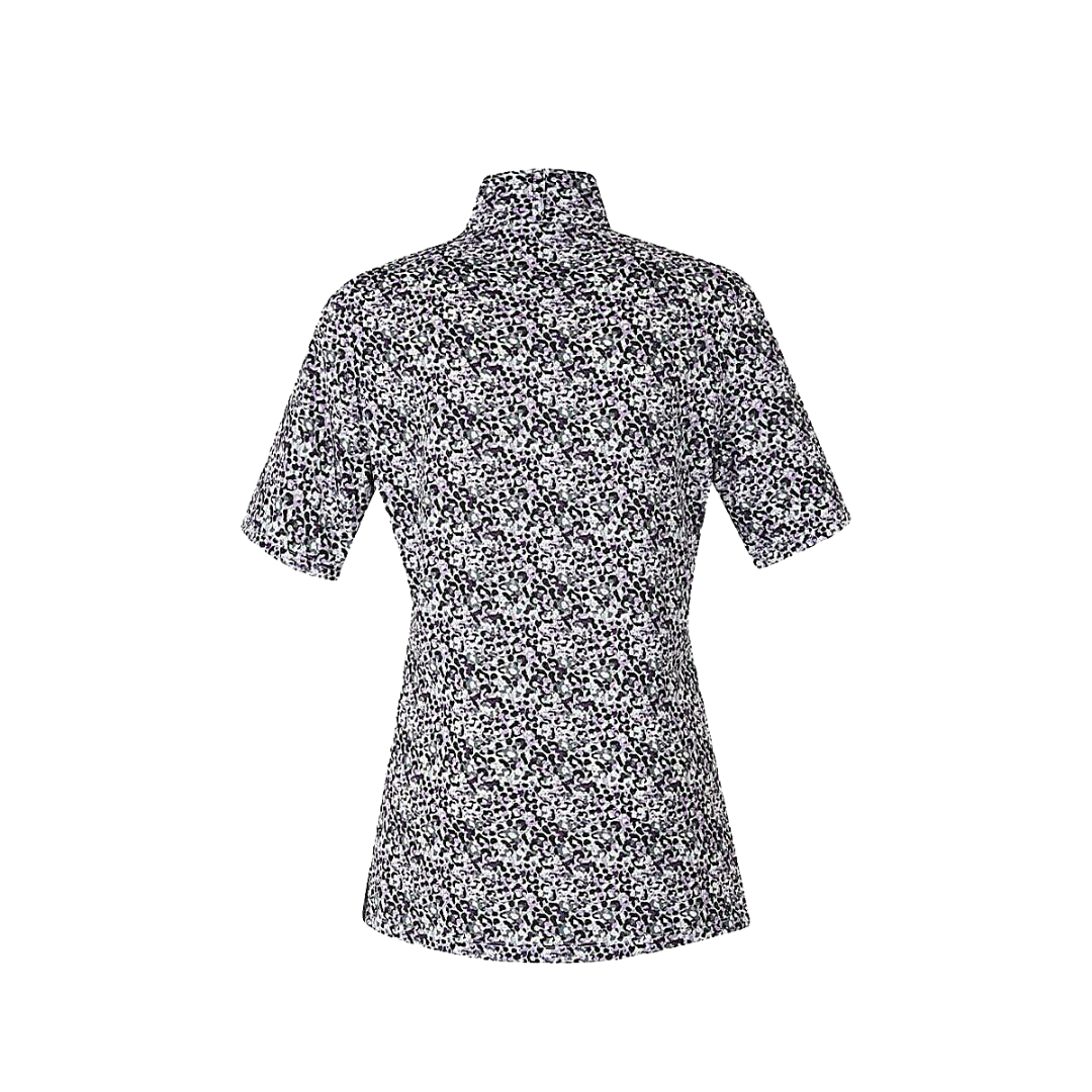 Cool Ride Ice Fil Short Sleeve Shirt - Print Riding Apparel & Accessories Light Gray
