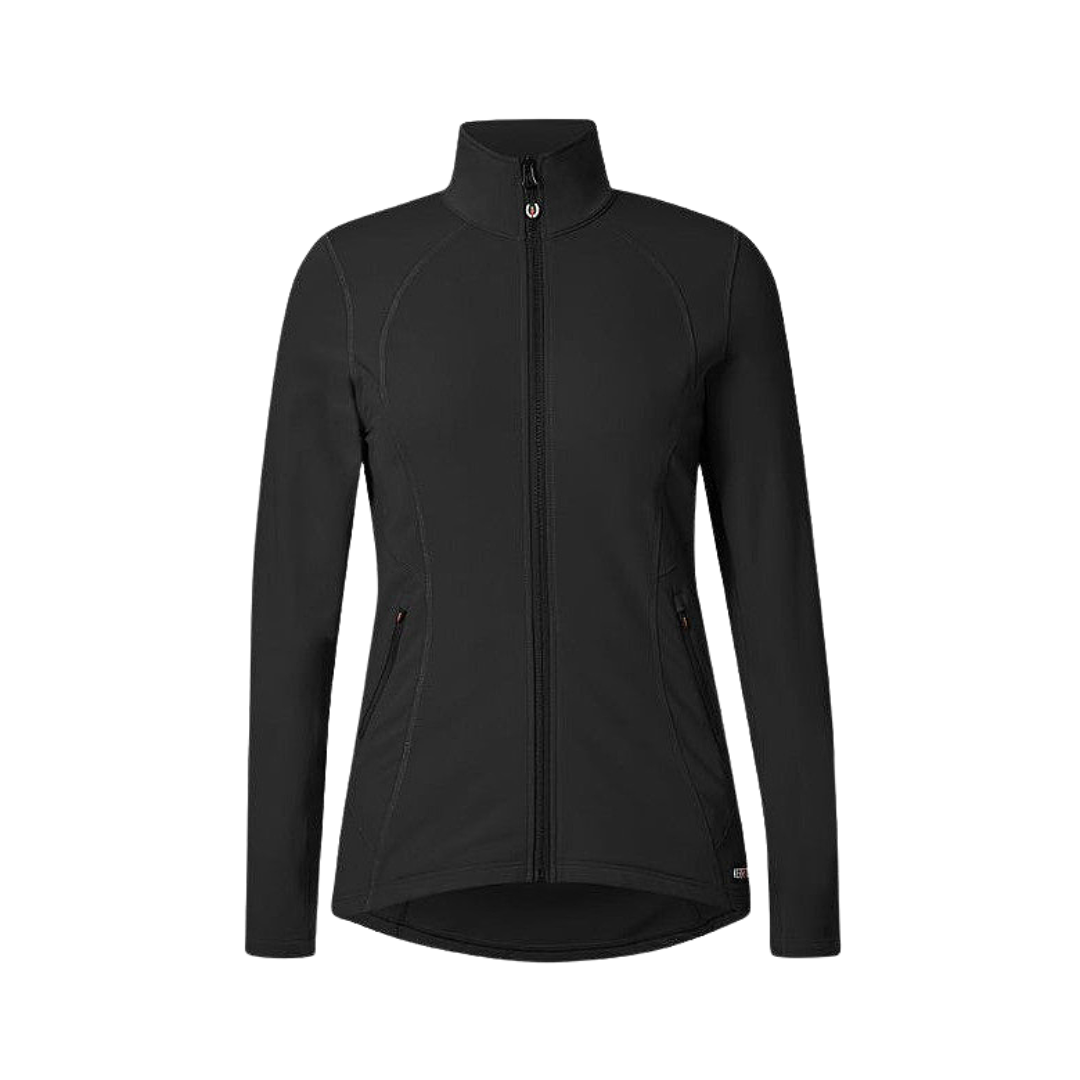 Kerrits Cool Comfort Ice Fil Jacket in Black Front View