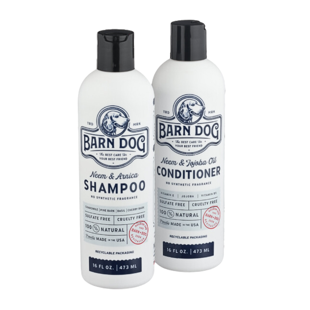 Duo Equiderma Barn Dog Shampoo & Conditioner in 16oz