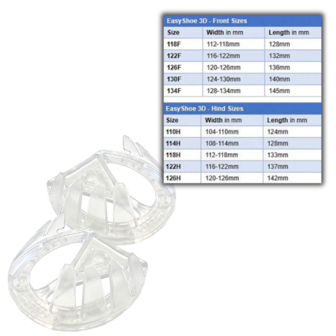 EasyShoe 3D and Size Chart