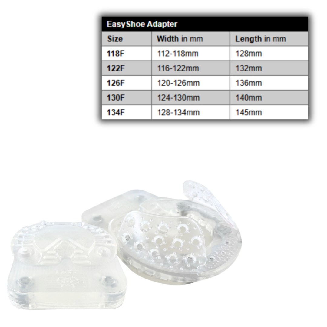 EasyShoe Adapter Tenotomy and Size Chart