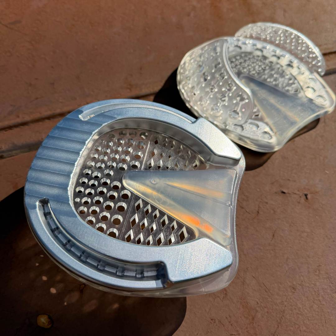 EasyShoe RS Rocker - Top and Underside on the ground