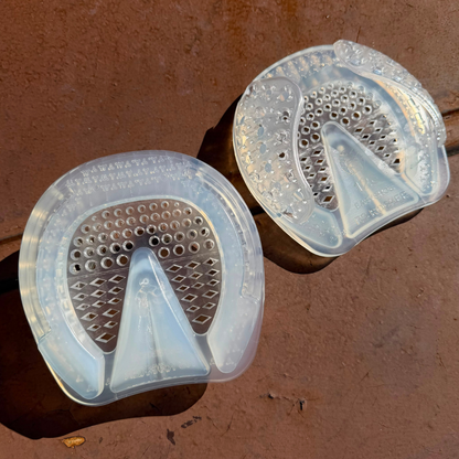 EasyShoe RS Rocker Light - Top and Underside on the ground