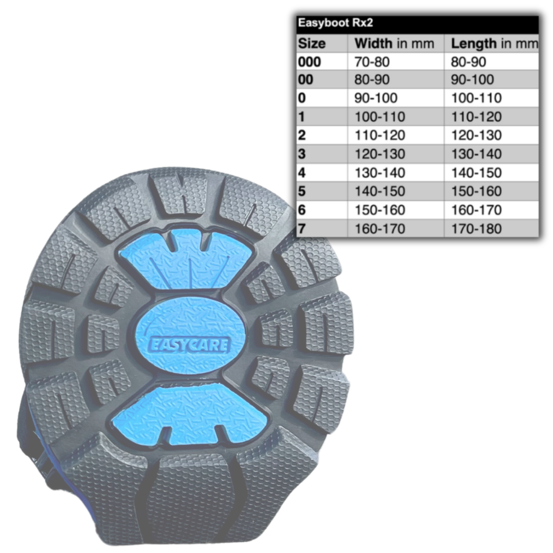 Easyboot Rx2 - Single Boot *Special Order* Hoof Boots Black