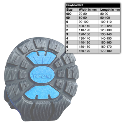 Easyboot Rx2 - Single Boot *Special Order* Hoof Boots Black