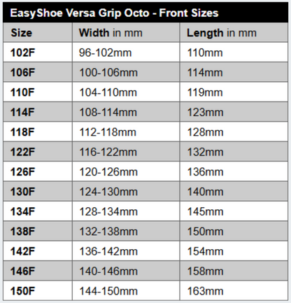EasyShoe Versa Grip Octo - Pair Horseshoe Light Gray