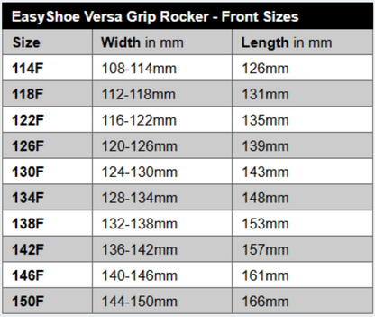 EasyShoe Versa Grip Rocker - Pair *Special Order*