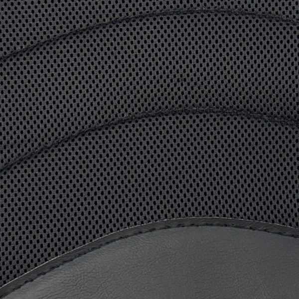 Black on black detail