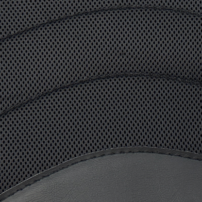 Ecogold Chinook Calmatech Saddle Pad Black with Black Detail Close-up