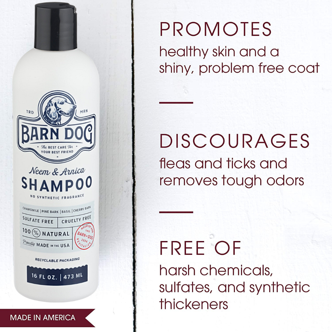 Neem Shampoo for Dogs Topical Wound and Skin Care Lavender