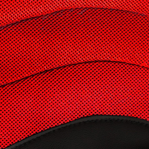 Ecogold Chinook Calmatech Saddle Pad Red with Black Detail Close-up