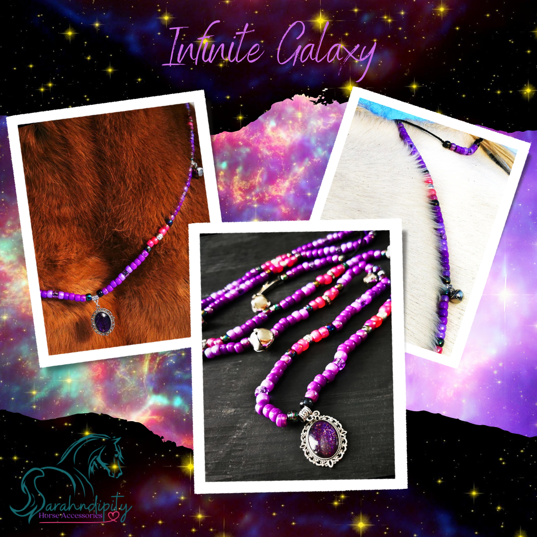 Infinite Galaxy Rhythm Beads by Sarandipity Designs - SOLD