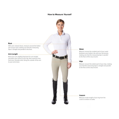 Freestyle Knee Patch Pocket Tight Riding Apparel & Accessories Light Gray