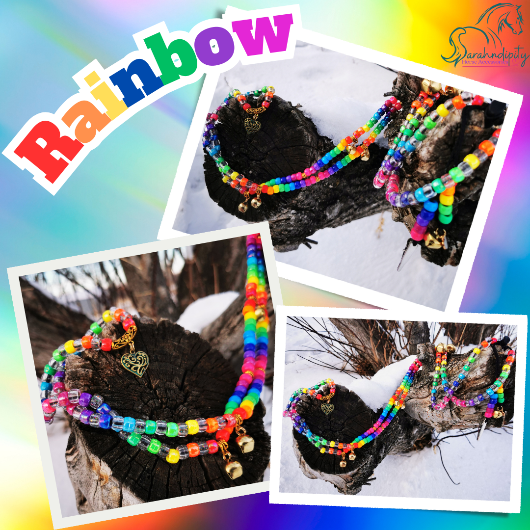 Rainbow Rhythm Beads by Sarandipity Designs