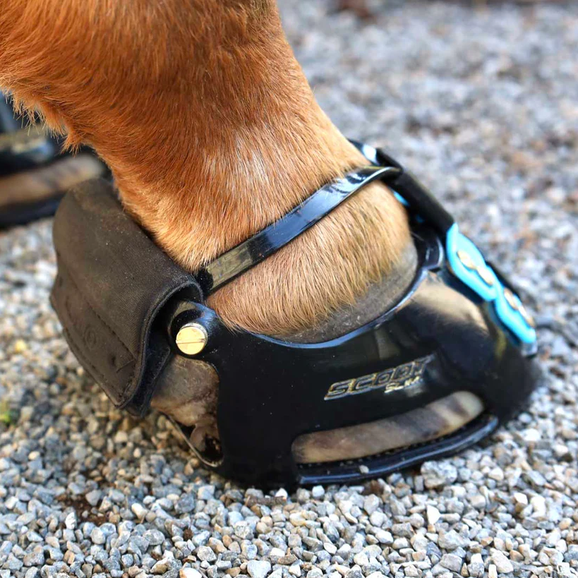 Scootboot Trail Gaiter used on Scootboot Slim model on Hoof