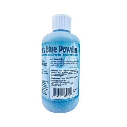 Allen's Blue Powder Thrush Treatment Side View