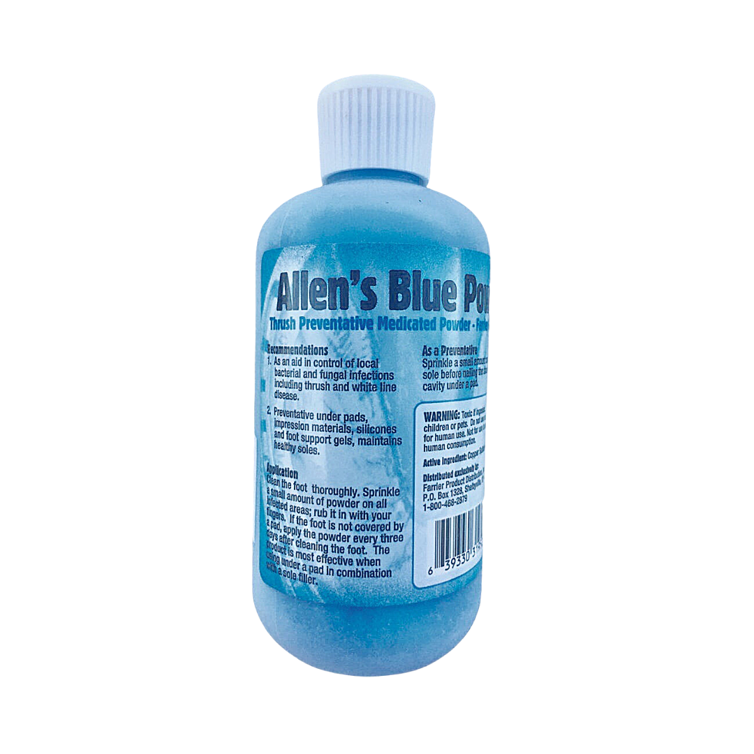 Allen's Blue Powder - Thrush Treatment Hoof Care Cornflower Blue