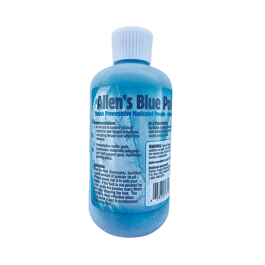 Allen's Blue Powder Thrush Treatment Front View