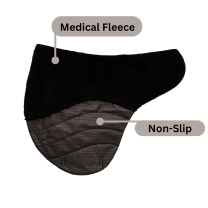 Hybrid Trail Calmatech Ecogold Saddle Pad - Bottom Information