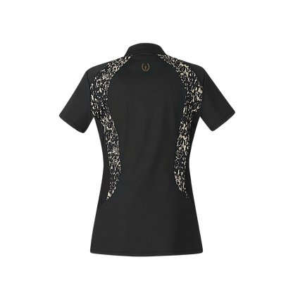 Kerrits Close Contact Riding Shirt in Black Colour Back View