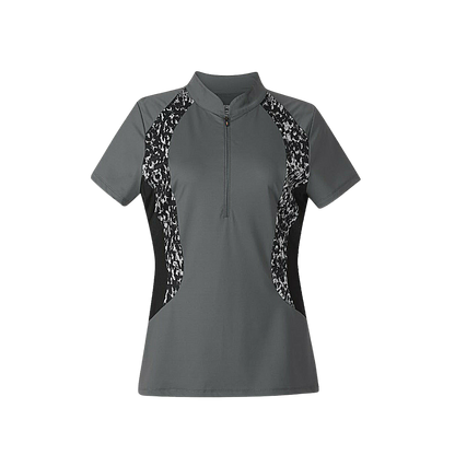 Kerrits Close Contact Riding Shirt in Obsidian Colour Front View