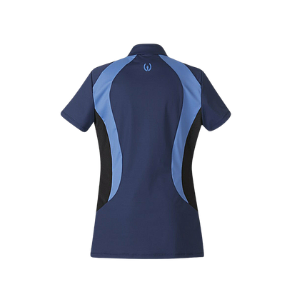 Kerrits Close Contact Riding Shirt in Indigo Colour Back View