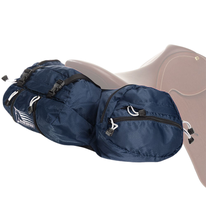 EasyCare Delux Stowaway Cantle Saddle Bag in Navy