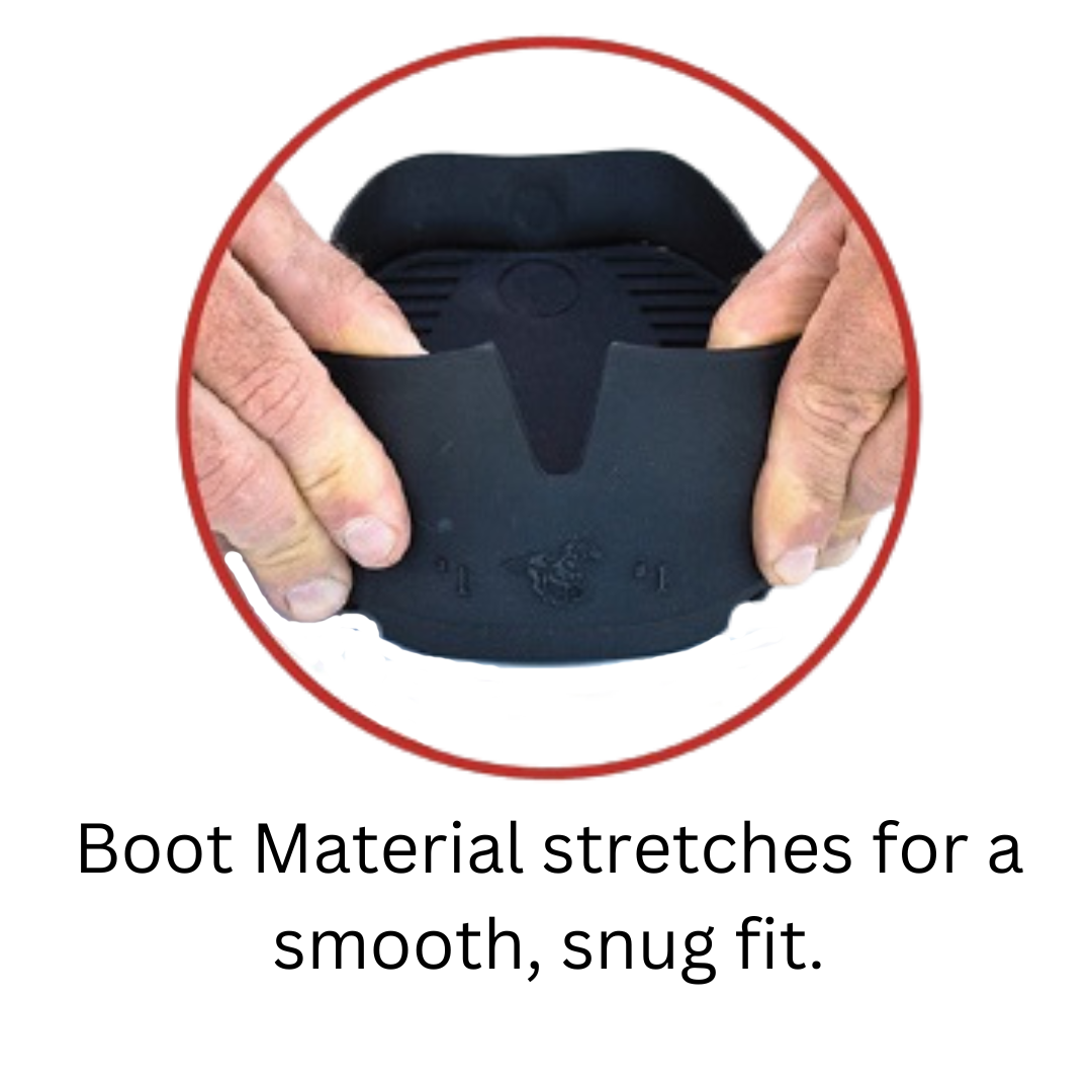 Easyboot Glue-on Single Boot Hoof Boots Dark Slate Gray