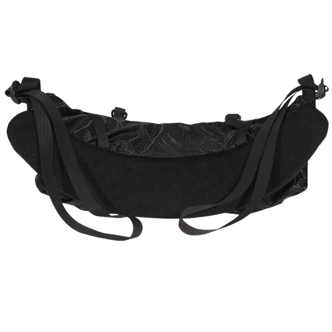 EasyCare Western Cantle Slim Stowaway bottom view in Black