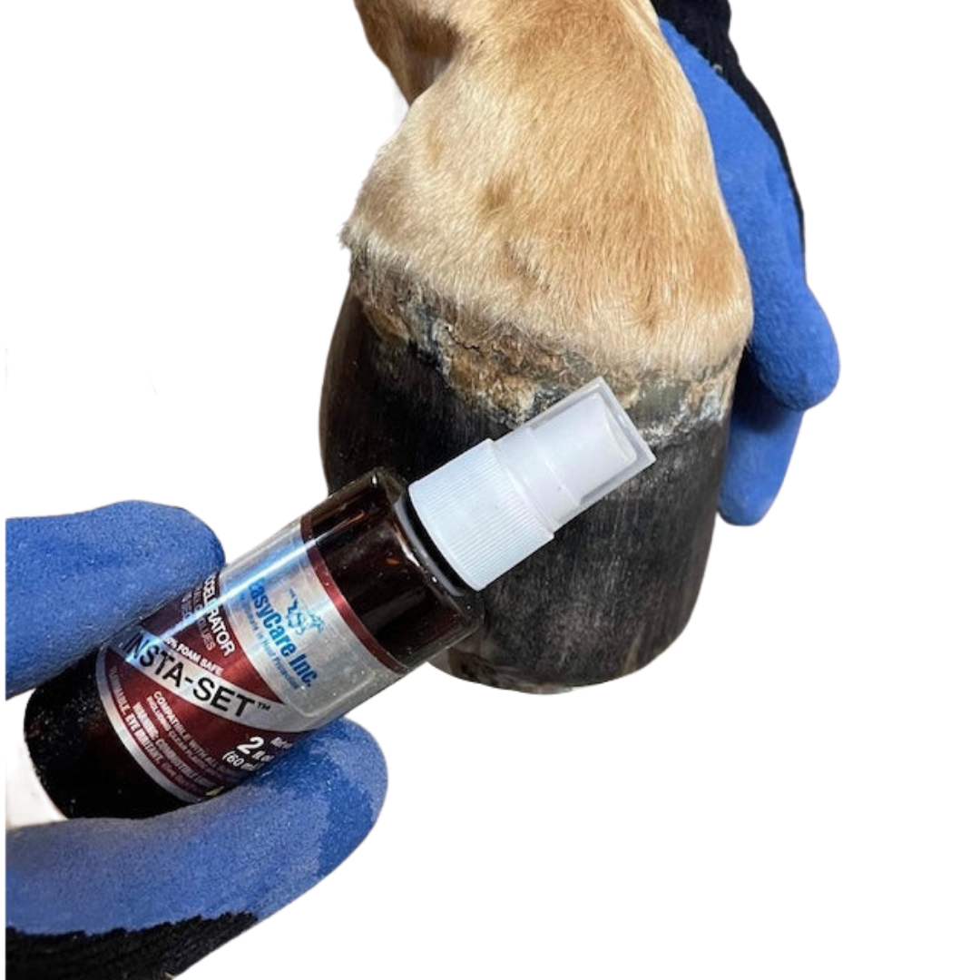 EasyCare EasyShoe Insta-Set Super Glue Accelerator with Hoof