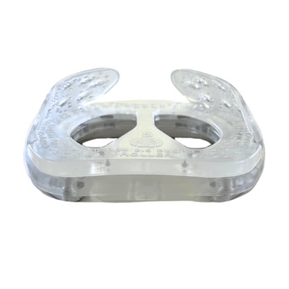 EasyCare EasyShoe Roller Wedge Heel Angle View in Roller Shoe