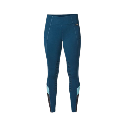 Kerrits Freestyle Knee Patch Pocket Tight Topaz Front View
